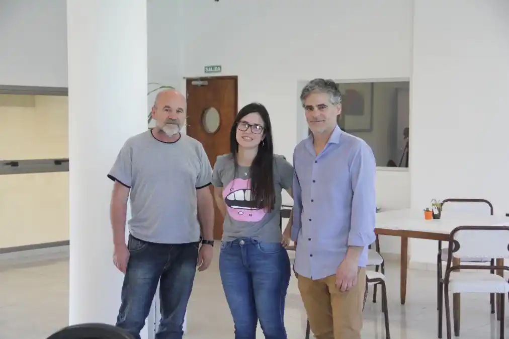 Hugo Boari, Ailen Pugliese y Diego Castagnani presentaron la novedosa propuesta  