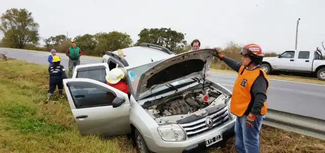 Dos siniestros viales en ruta nacional 12
