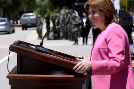 Con críticas a Fernández, Bullrich se puso un «10» en su gestión en seguridad