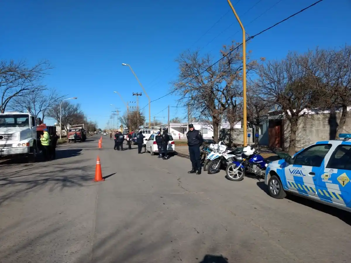 Control “interfuerzas” en el interprovincial: secuestran una moto y un automóvil
