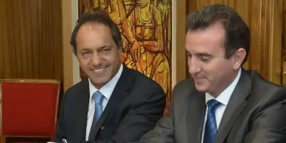 Scioli y "Paco" Pérez presentan la Fiesta de la Vendimia 2014