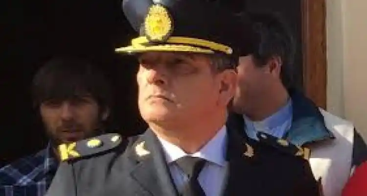 El Comisario Hevia, a cargo de la Jefatura Distrital por traslado de Monje