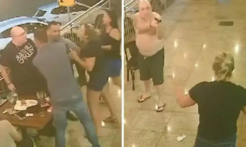 El agresor fue acusado de disparar un arma de fuego, causar lesiones corporales y delitos penales.