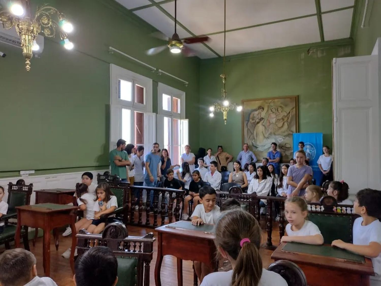 El Concejo Deliberante recibió a las instituciones educativas que participaron