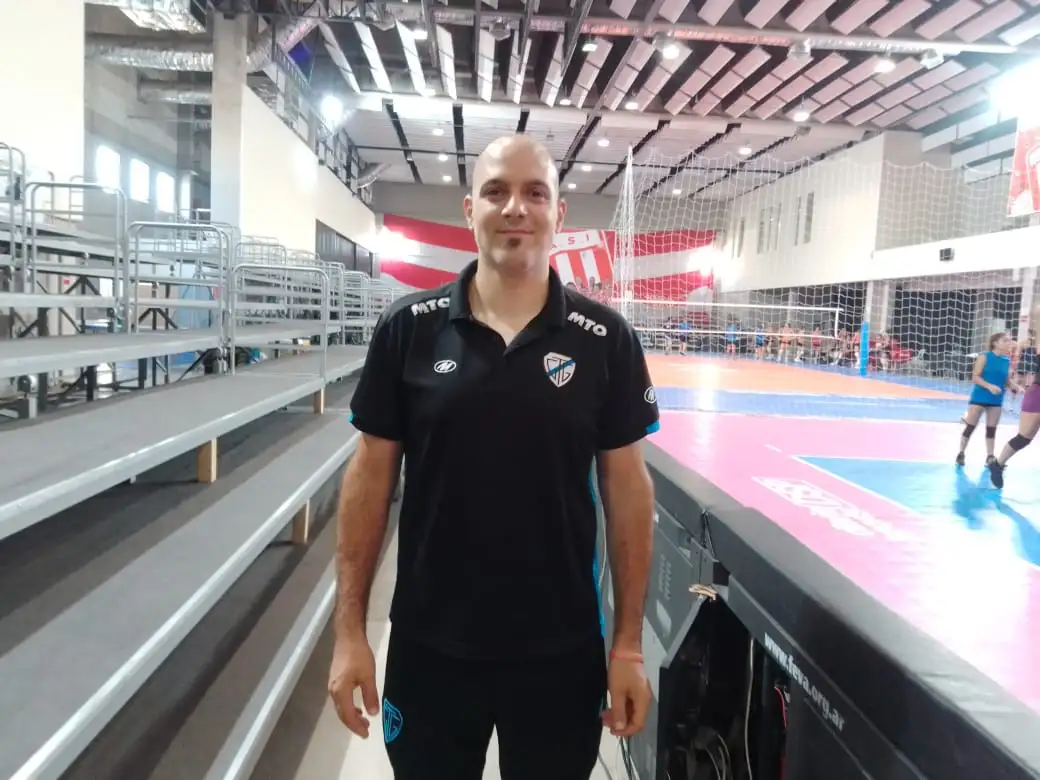 El entrenador Pablo Chaya
