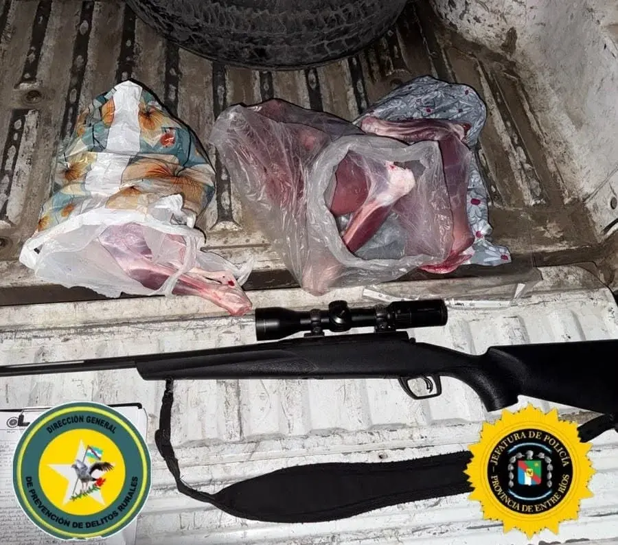 Operativos rurales: secuestraron nueve armas de fuego y detectaron casos de caza furtiva
