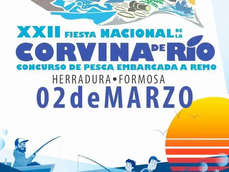 La XXII Fiesta de la Corvina de Río será el 2 de marzo