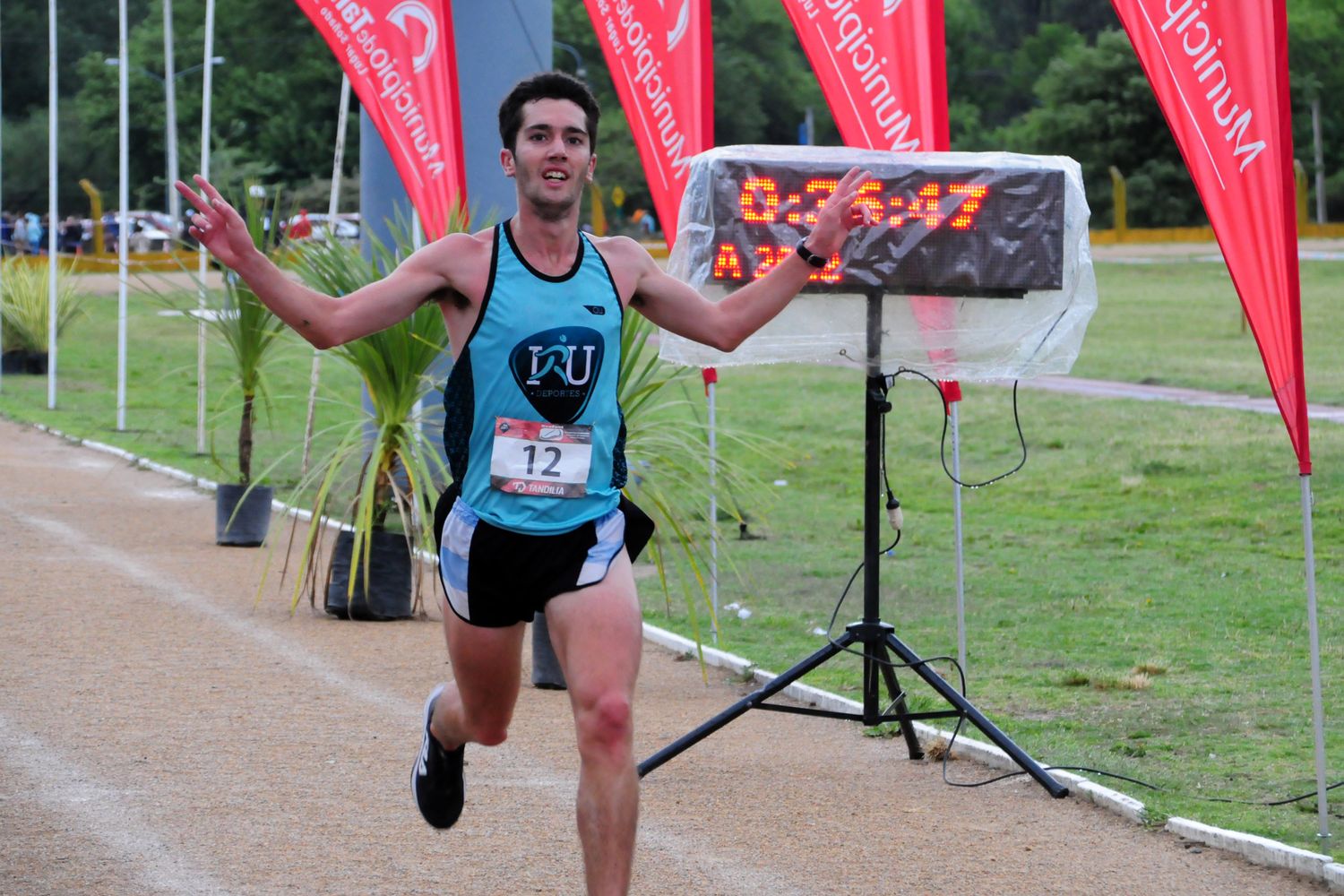 Juan Ignacio Redolatti, ternado en atletismo.