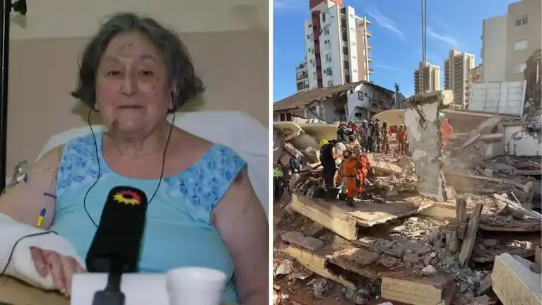 Murió la única sobreviviente del derrumbe en el apart hotel de Villa Gesell