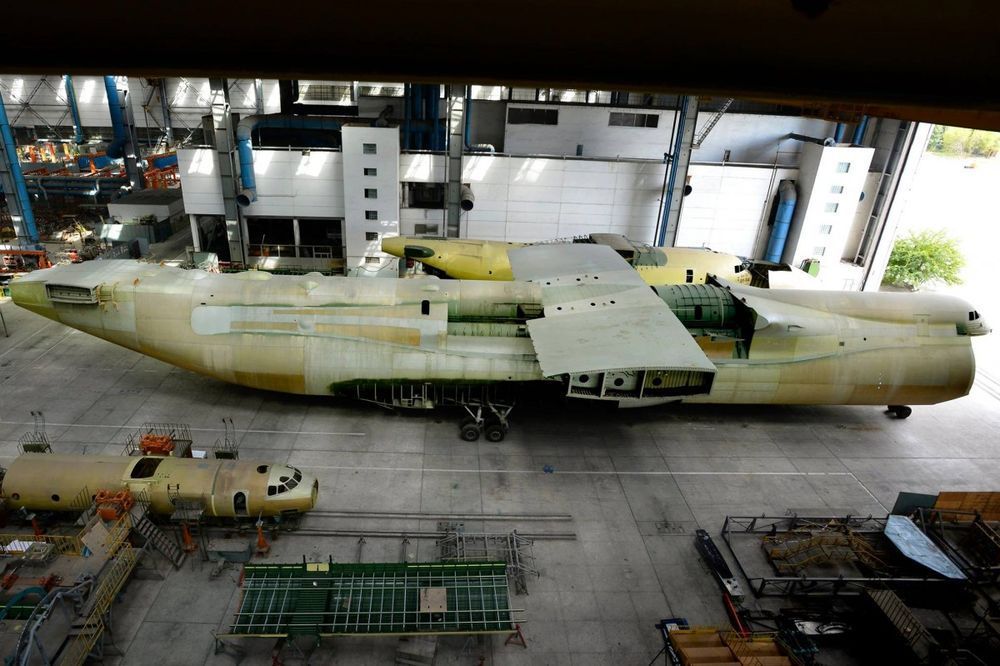 Dónde está el segundo Antonov AN-225, cuya construcción nunca fue concluida