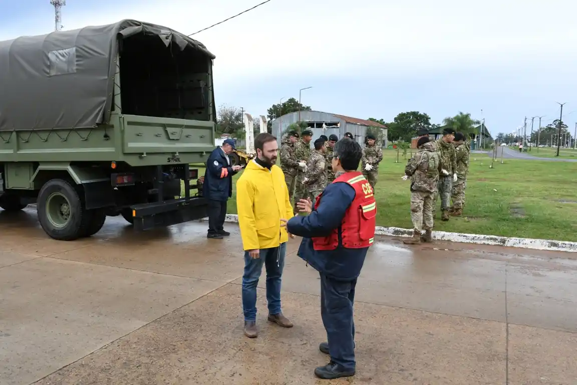El Municipio de Concordia trabaja de forma coordinada con otras reparticiones para enfrentar la crecida