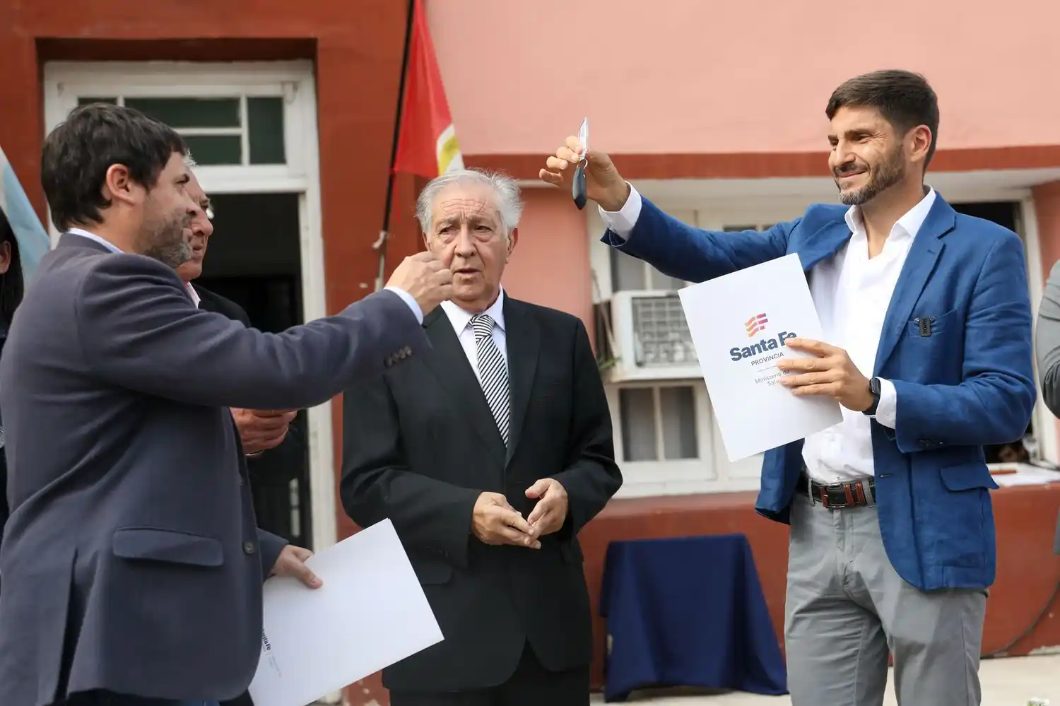 Pullaro en el Departamento 9 de JulioE