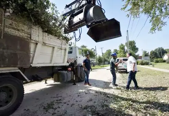 Retiraron más de 80 toneladas de residuos en microbasurales