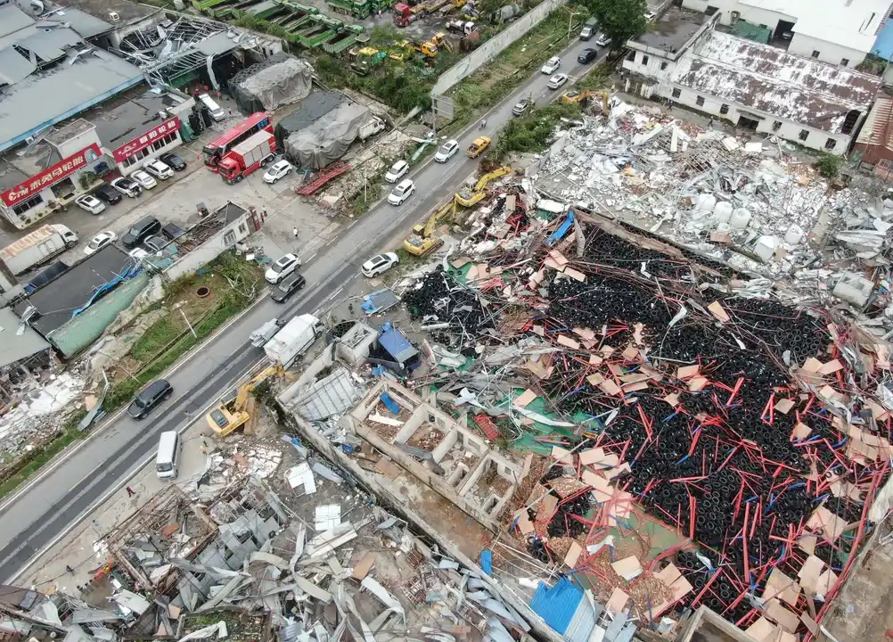 Un tornado dejó un muerto y 79 heridos en el este de China