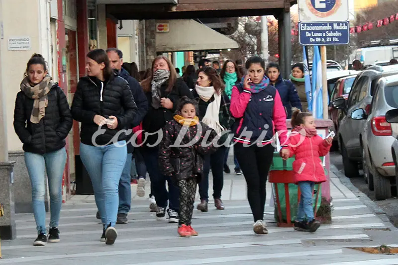 Movimiento en el centro por el Día del Padre