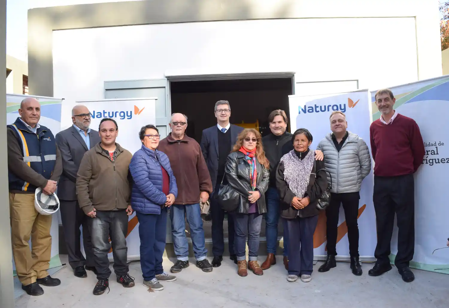 El Intendente Kubar anunció la gasificación en dos barrios de General Rodríguez