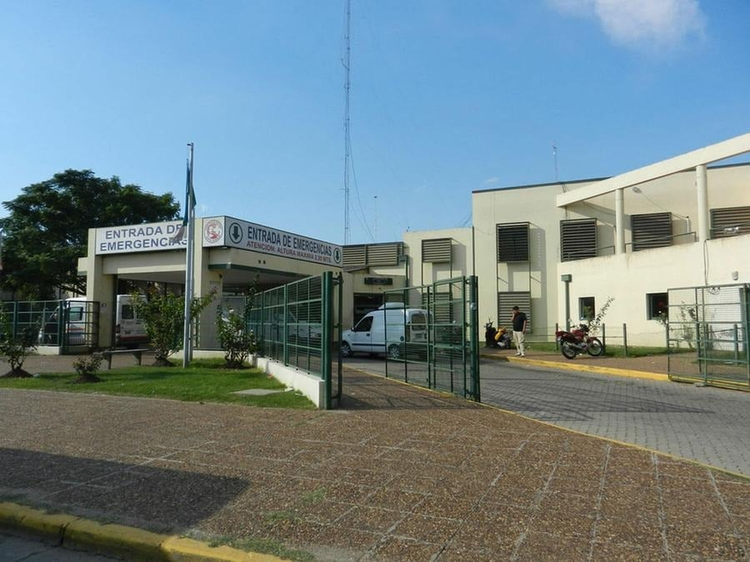 El hombre falleció en el Hospital a las horas de haber ingresado en estado crítico.