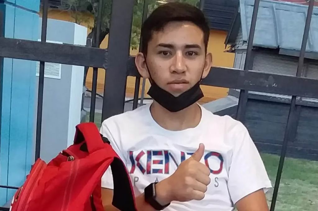 Joven desaparecido