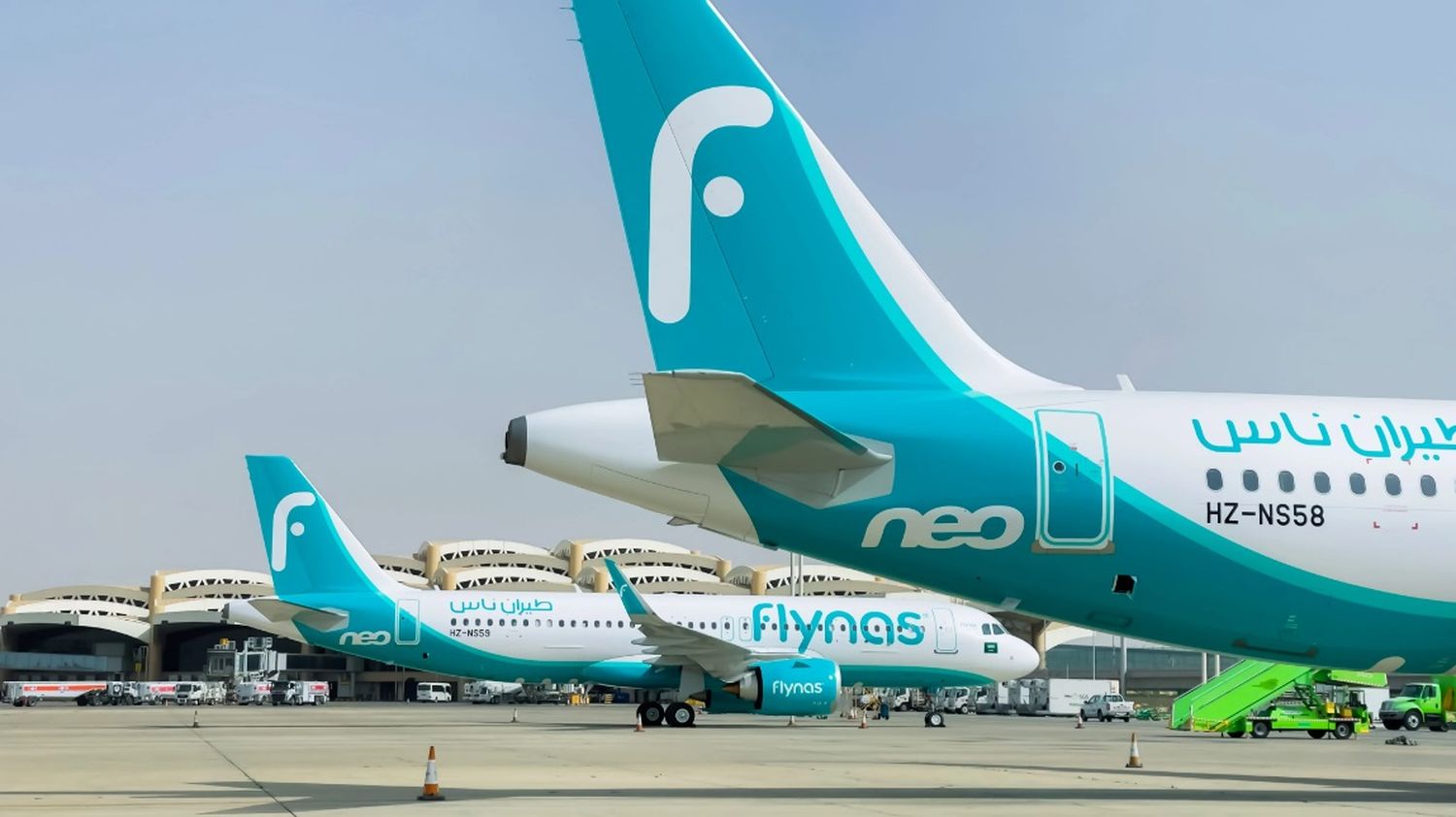 Flynas continues to expand its fleet, taking delivery of two new Airbus A320neo and one A330-300