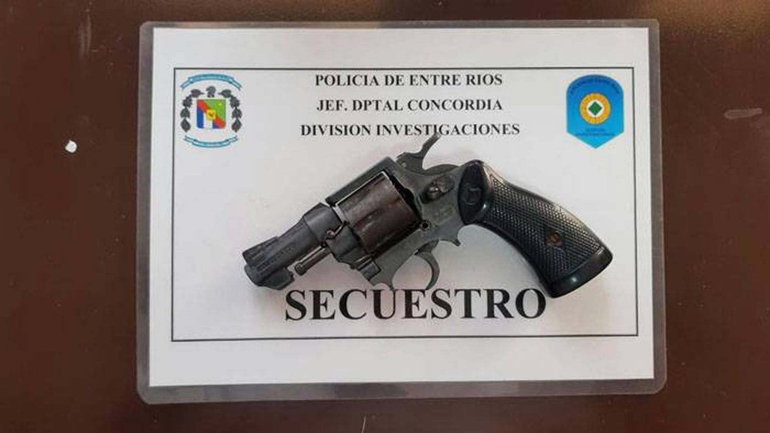 Detuvieron a un hombre por tenencia ilegal de arma de fuego