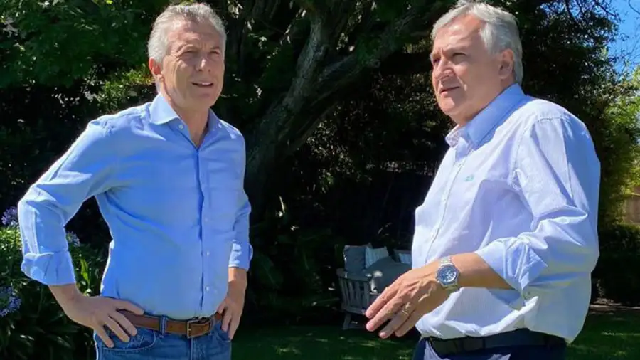 Mauricio Macri recibió ayer a Gerardo Morales.
