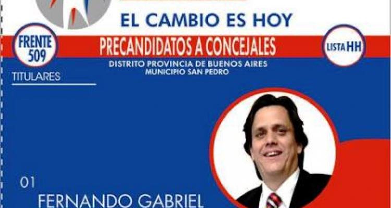 Nouet presenta su lista para la interna del Frente Progesista