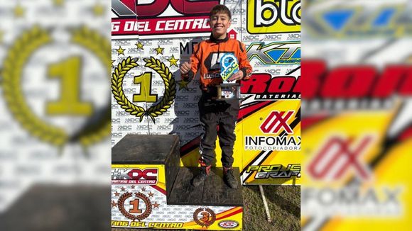Bruno Oliver logró su primer podio y marcó el récord de vuelta