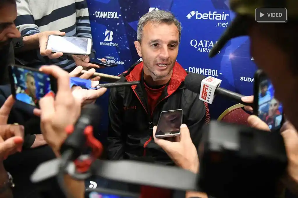 Lavallén, palpita el choque ante Atlético Mineiro