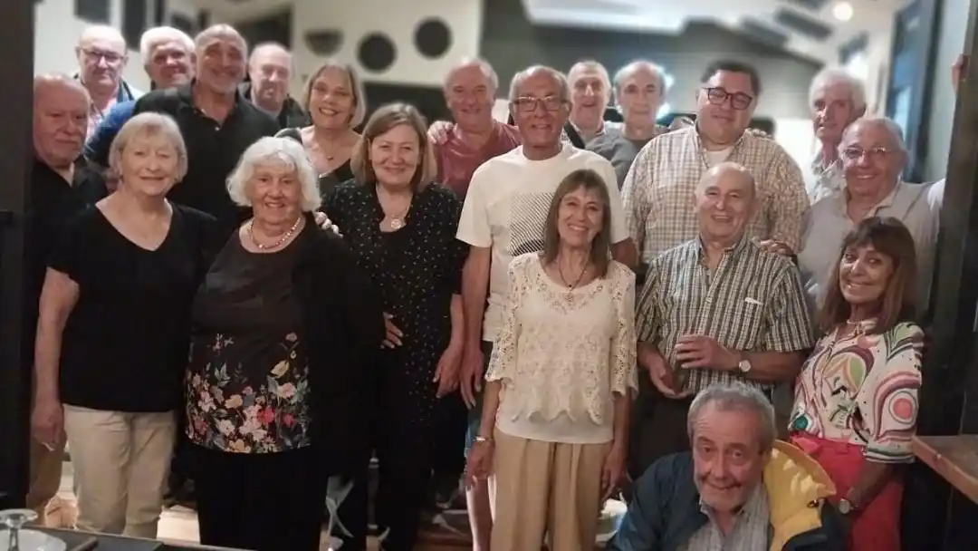 Jubilados del Bapro despidieron el año