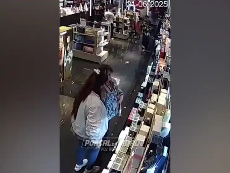 Robo en un free shop de Brasil: identifican a cuatro argentinos como autores