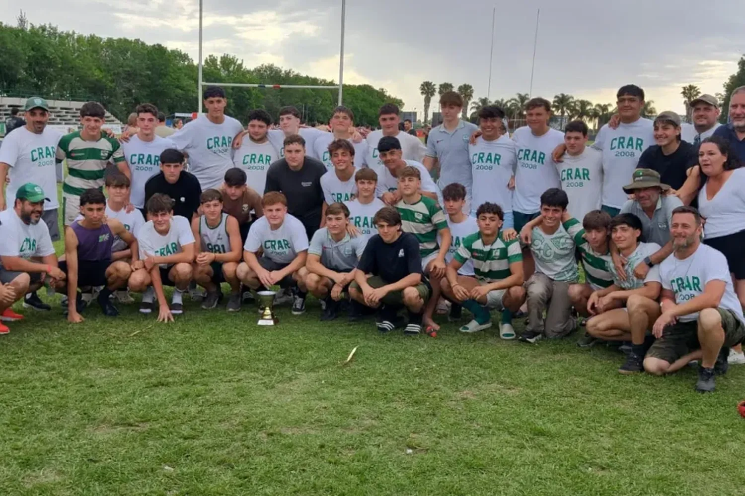 La M16 campeón de Plata en el Julio David de Santa Fe Rugby Club