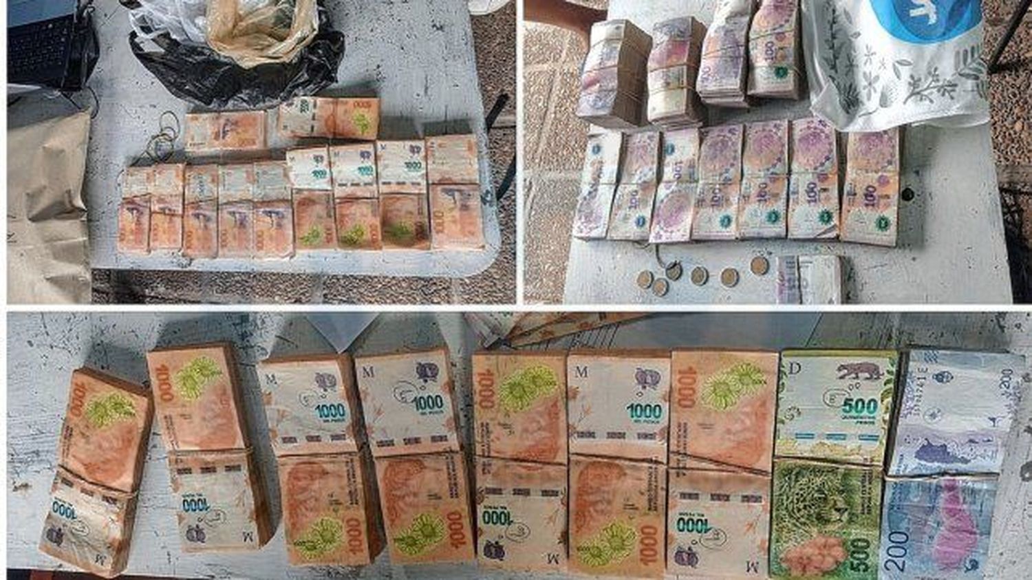 Dos mujeres demoradas con $3.746.000 que no pudieron justificarlos