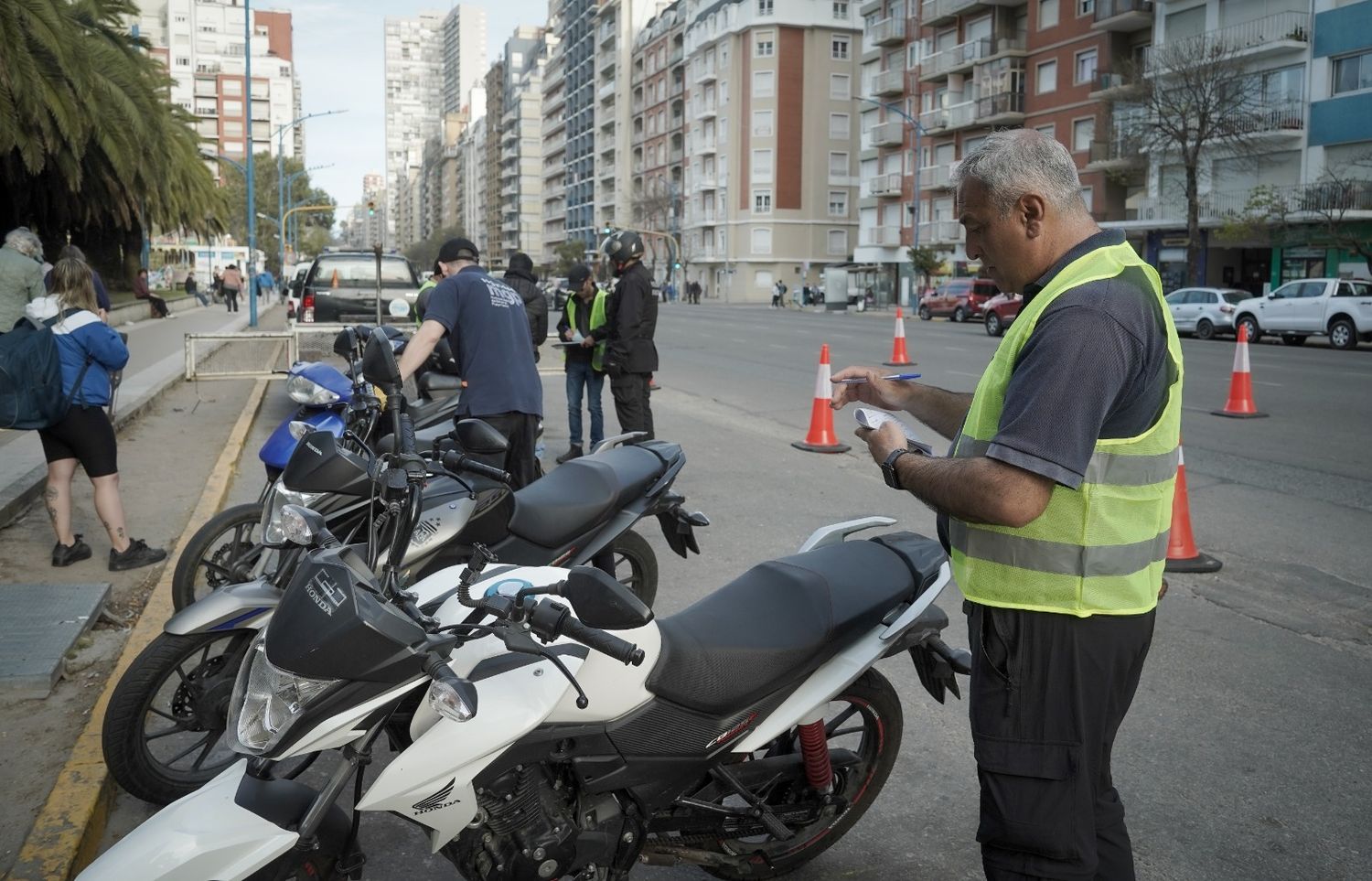 En solo una semana secuestraron 160 motos en Mar del Plata