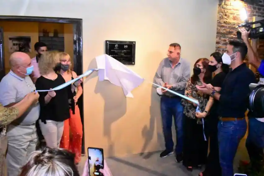 Jofré habilitó la Biblioteca Municipal Profesora Blanca Borau de Simonotto