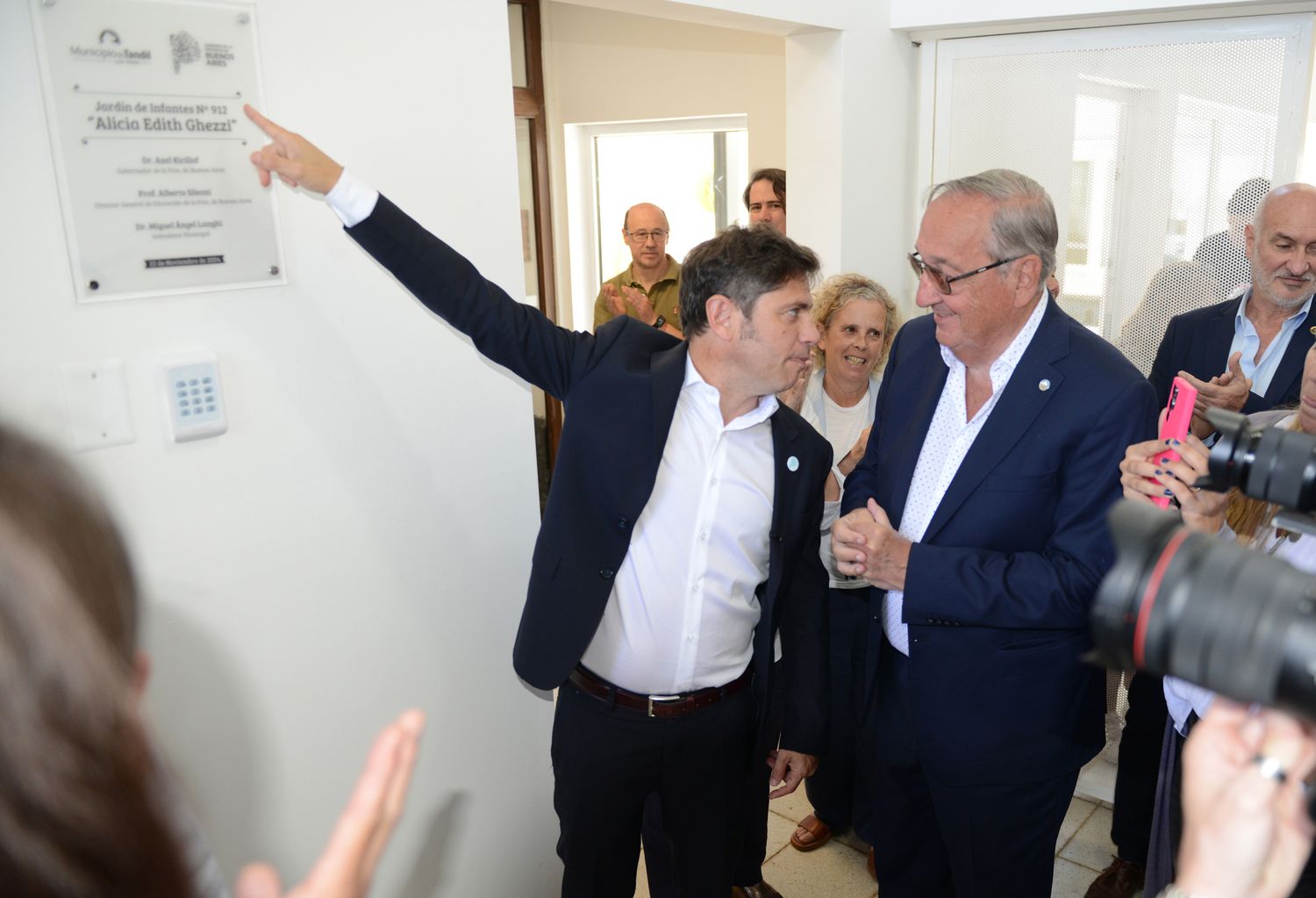 Inauguracion jardin 912 y Kicillof - 12