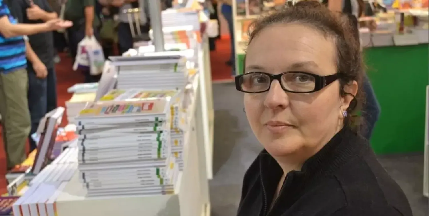 Beatriz Actis en la Feria del Libro de Rosario