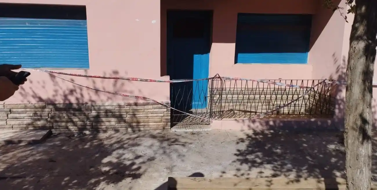 La vivienda donde ocurrió la tragedia.