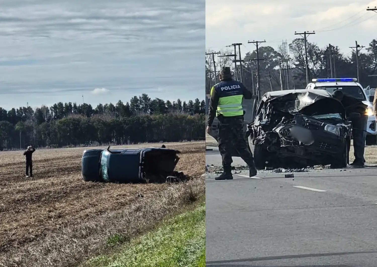 Accidente en ruta 191