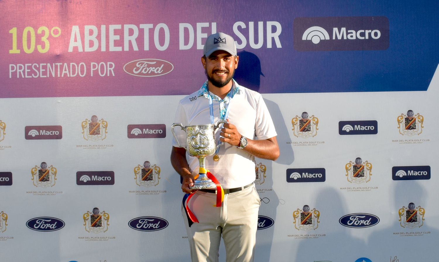 Buena actuación de Acuña en el 103º Abierto del Sur