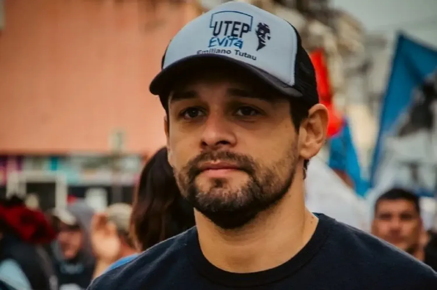 Emiliano Gómez Tutau, titular del Movimiento Evita en Entre Ríos.