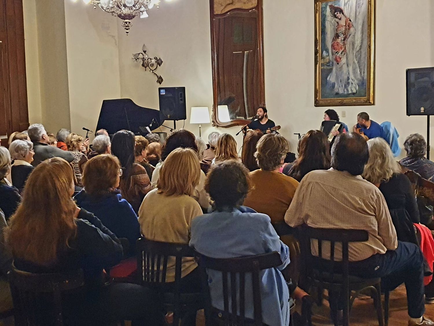 Presentación de Homero Carabajal y Mariela Campodónico