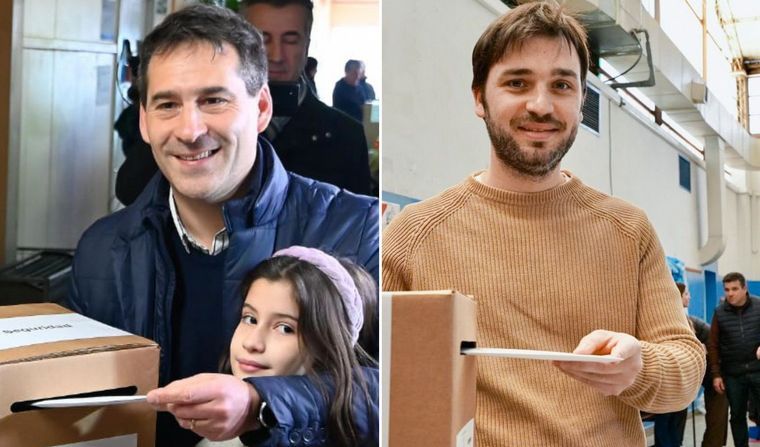 Juan Pablo Luque e Ignacio Torres, los principales candidatos.