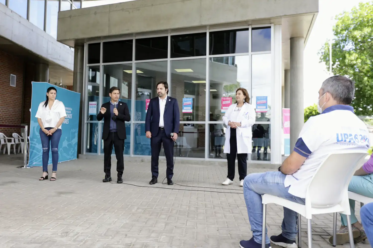 Kicillof: “En la primera etapa, la gente esperaba a la vacuna, ahora la vacuna está esperando a la gente”