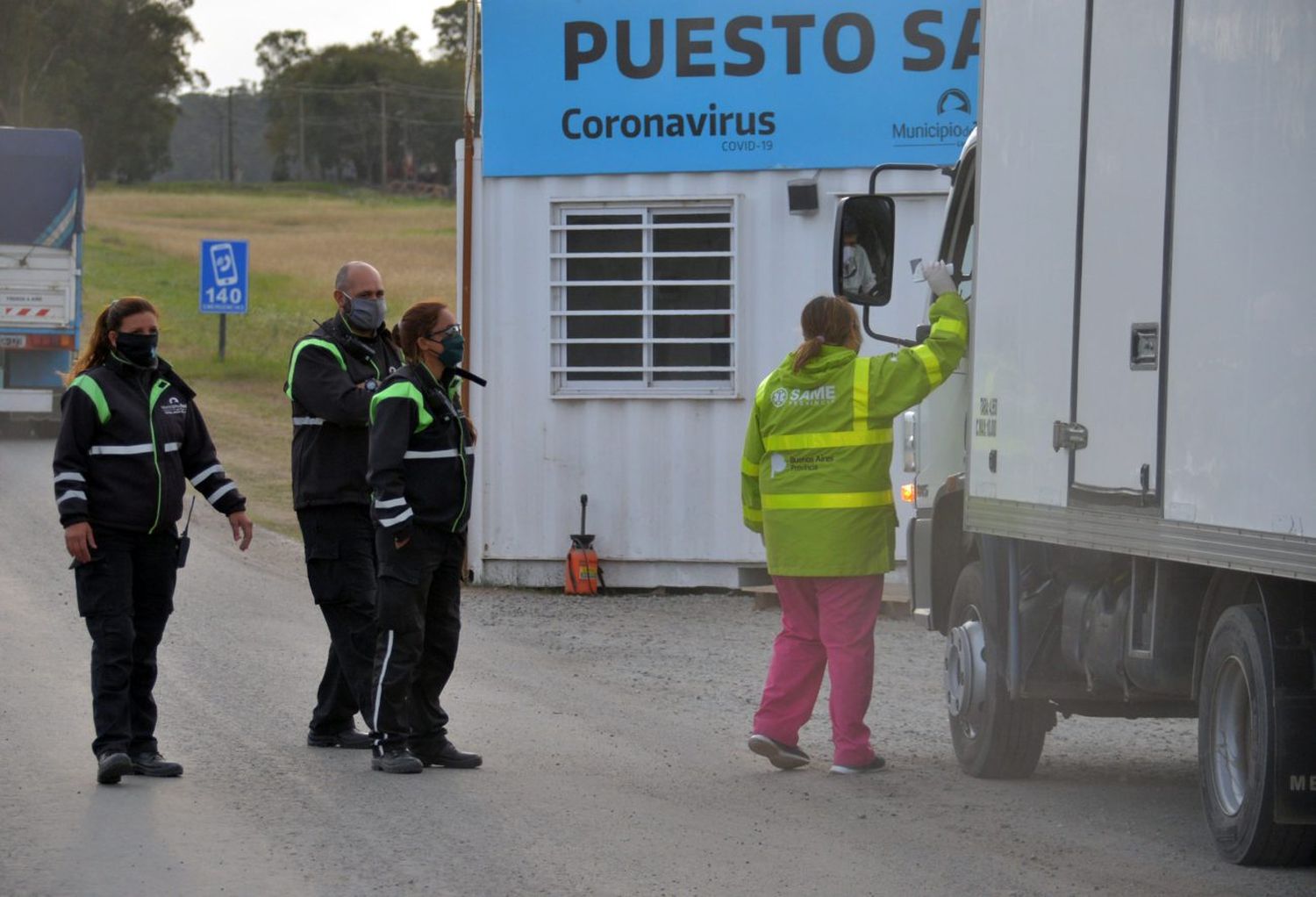 Con el monitoreo de 400 personas en aislamiento, continúan los controles en el marco de la Fase 5