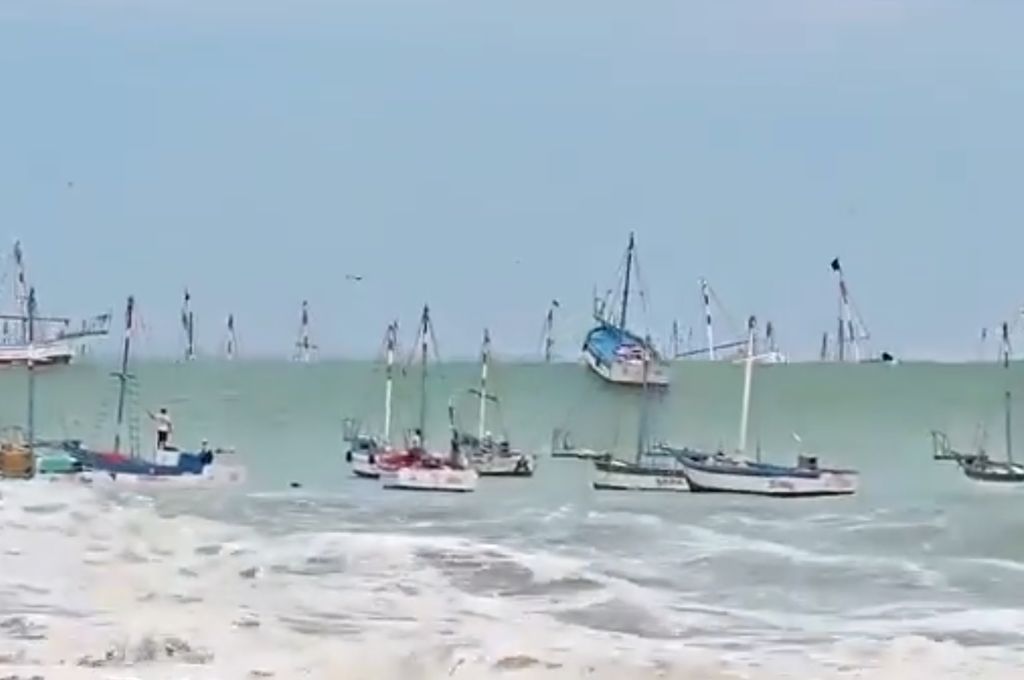 Impresionante maretazo