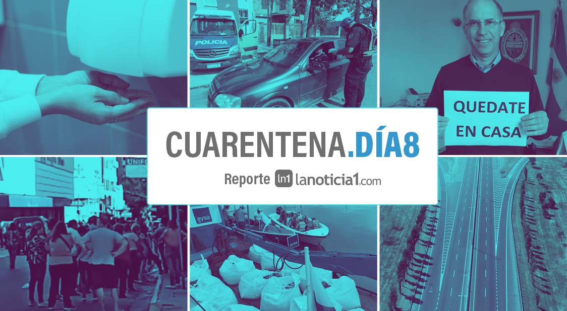 #CORONAVIRUS CUARENTENA BONAERENSE DÍA 8: 39 nuevos casos, desbordes para retirar dinero en bancos y vecinos solidarios con transportistas