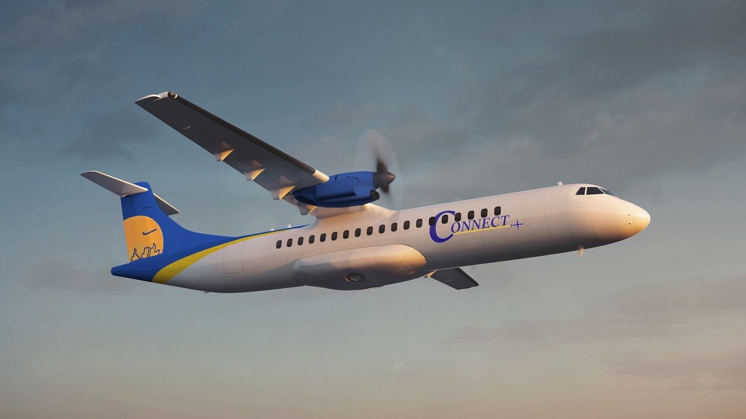 Connect Airlines y Universal Hydrogen anuncian un pedido en firme por 75 aeronaves ATR 72-600 que funcionarán con hidrógeno verde