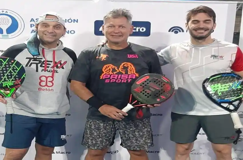 Damián Diez y Pablo Sisti clasificaron al Mundial de Pádel Senior