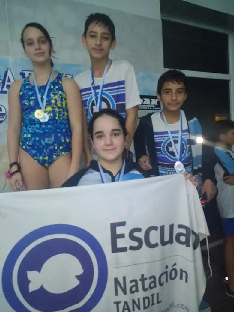 Medallas por doquier para Escualo en Necochea