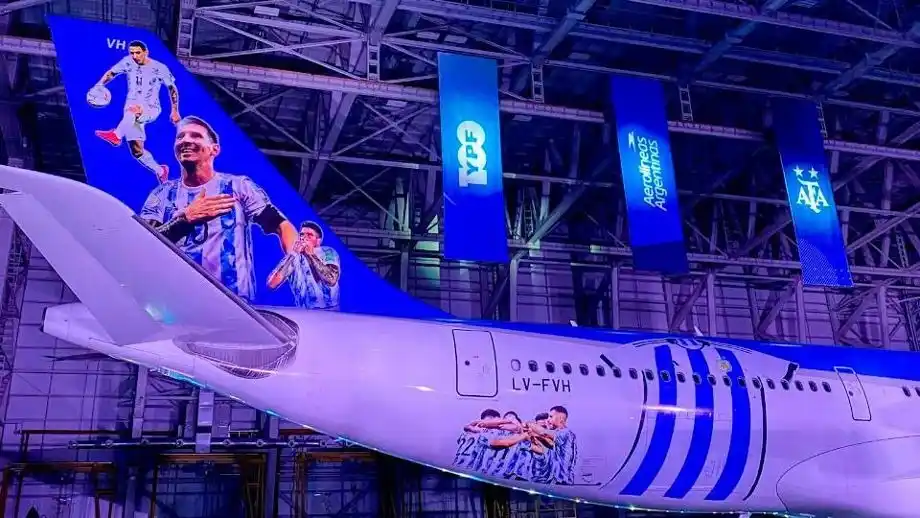 Aerolíneas Argentinas presentó “El Avión Más Argentino del Mundo”